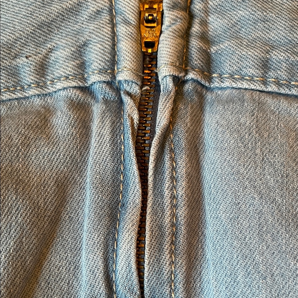 Old Navy Light Dip Mid-Rise Jean Midi Skirt/NWT/6 - Picture 10 of 11
